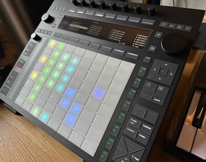 various-Ableton Push 3 boxed, plus stand
